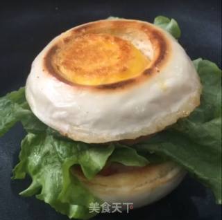 馒头鸡蛋汉堡的做法步骤：7