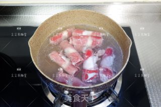 香芹煸肥牛的做法步骤：2