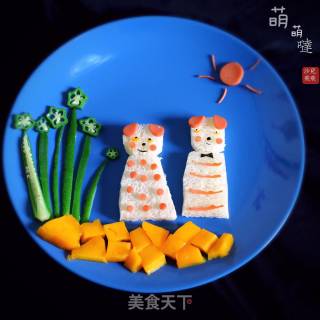 萌狗狗土司的做法步骤：11