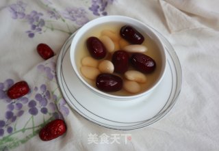 白芸豆红枣汤的做法步骤：3