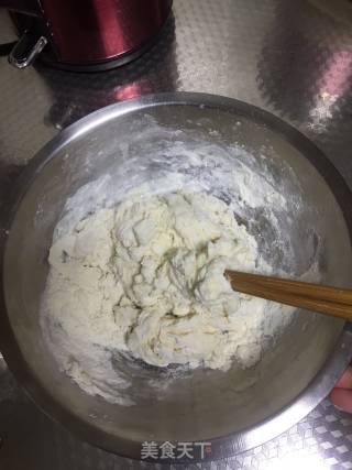 香葱饼的做法步骤：1