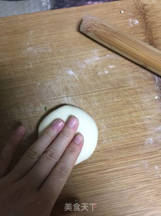 香葱饼的做法步骤：5
