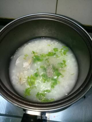 花蛤粥的做法步骤：6