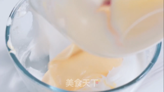 百香果戚风蛋糕的做法步骤：8