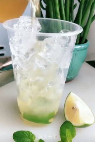 青柠薄荷茶的做法步骤：4