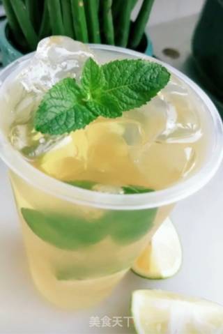 青柠薄荷茶的做法步骤：6