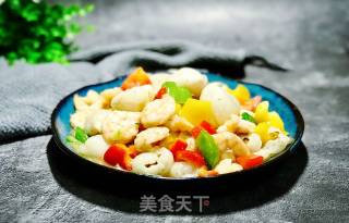 荔枝虾球的做法步骤：9