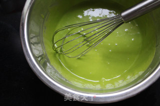 菠菜蛋糕卷的做法步骤：5