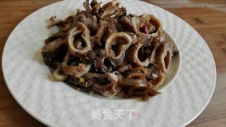 辣炒牛喉管的做法步骤：2