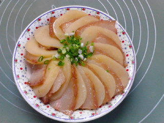 土豆蒸坛子肉的做法步骤：13