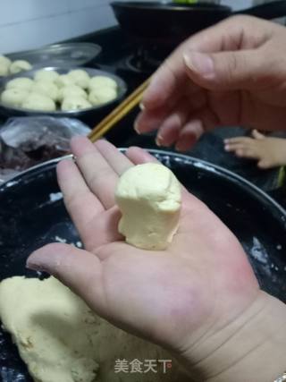 南瓜球的做法步骤：5
