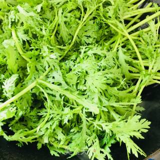 蒜香茼蒿的做法步骤：3