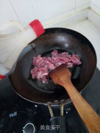 黄豆芽炒肉片的做法步骤：4