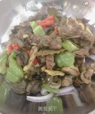 干锅羊肉的做法步骤：10