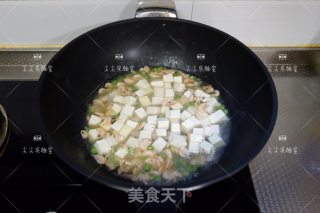 磷虾烧豆腐的做法步骤：7