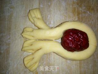 花样馒头大肚鱼的做法步骤：4