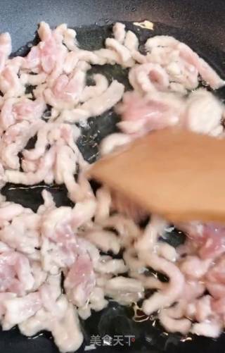 京酱肉丝的做法步骤：6