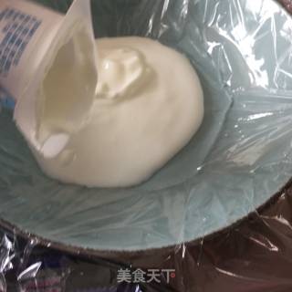 炒酸奶的做法步骤：3