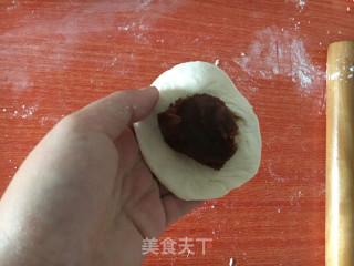 红豆沙饼的做法步骤：4
