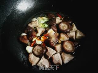 香菇油菜的做法步骤：9