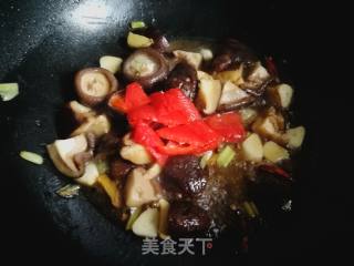 香菇油菜的做法步骤：10