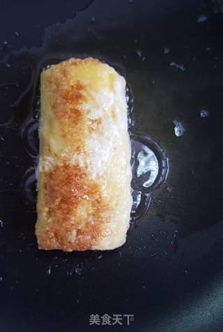 香蕉吐司卷的做法步骤：9