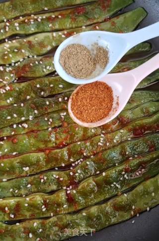 煎豆角的做法步骤：6
