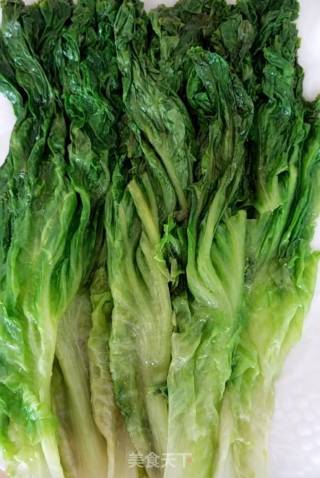蒜末蚝油淋生菜的做法步骤：3
