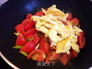 西红柿鸡蛋盖浇面的做法步骤：8