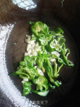 辣椒炒空心菜梗的做法步骤：7