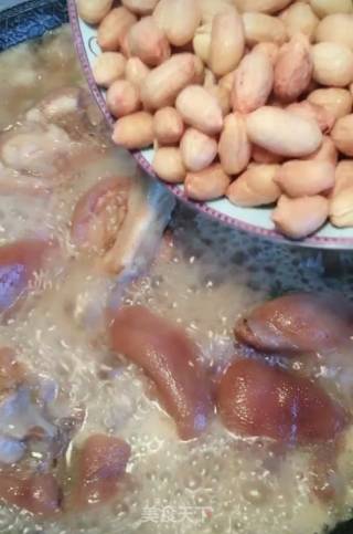 花生猪手的做法步骤：4