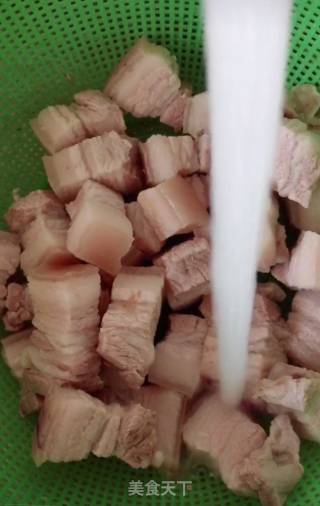 蜜汁五花肉的做法步骤：2