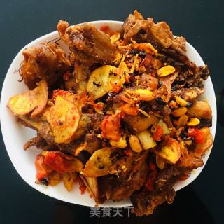 香辣羊排的做法步骤：20