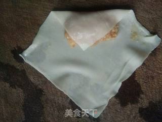 炸馄饨皮卷的做法步骤：5