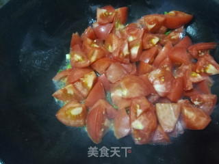 西红柿疙瘩汤的做法步骤：8
