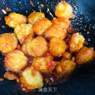 糖醋豆腐的做法步骤：7