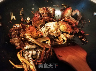 香辣大闸蟹的做法步骤：8