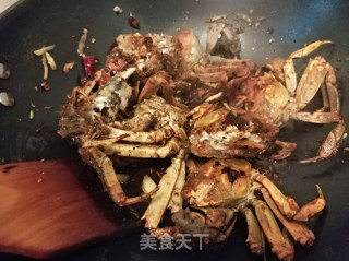香辣大闸蟹的做法步骤：9