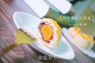 那一枚酥到掉渣的蛋黄酥的做法步骤：22