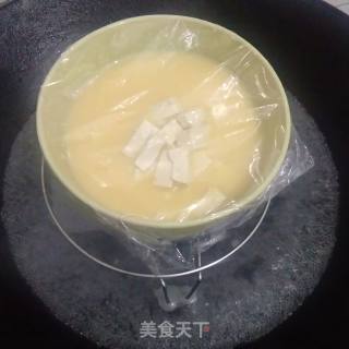 豆腐蒸滑蛋的做法步骤：7