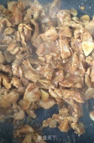 蒜香里脊肉的做法步骤：11