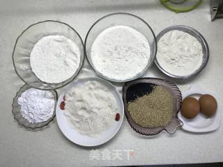 牛舌饼的做法步骤：1