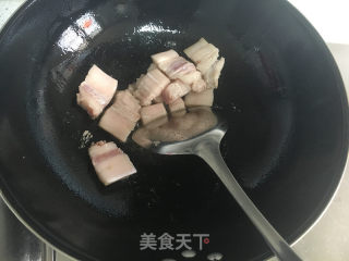 四季豆烧肉的做法步骤：4