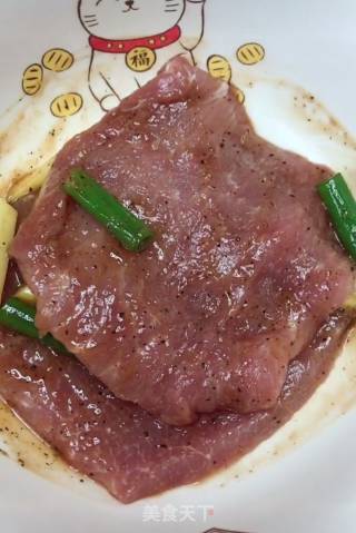 黑胡椒猪排的做法步骤：3