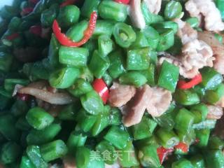 四季豆炒肉的做法步骤：13
