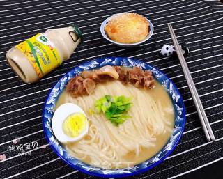 牛腩汤面的做法步骤：10