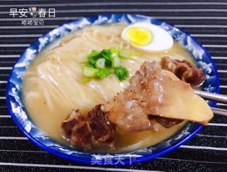 牛腩汤面的做法步骤：11