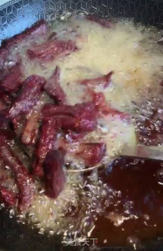 黑胡椒牛肉干的做法步骤：5