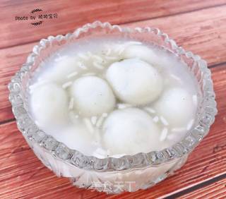 醪糟汤圆早餐的做法步骤：8