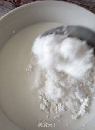 糯米糍冰激凌的做法步骤：1